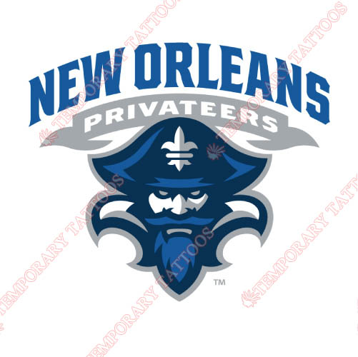 New Orleans Privateers Customize Temporary Tattoos Stickers NO.5444